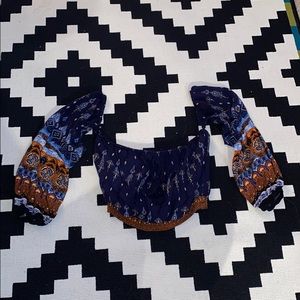 Off the Shoulder Crop Top